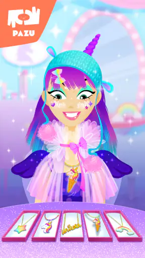 Girls Hair Salon Unicorn screenshot