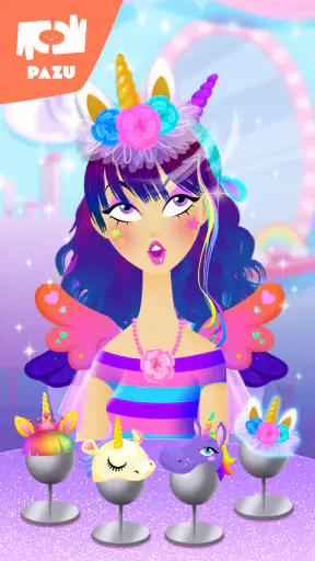 Girls Hair Salon Unicorn screenshot