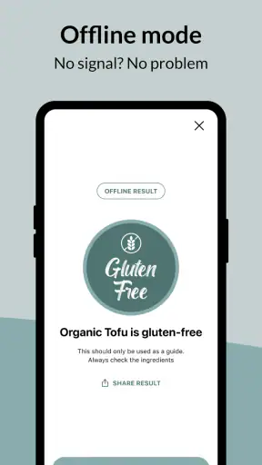 Gluten Free Scanner screenshot