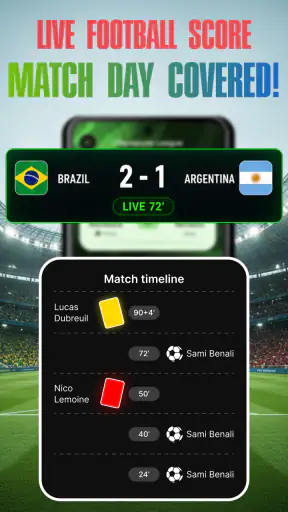GoalLive: World Cup Live Score screenshot