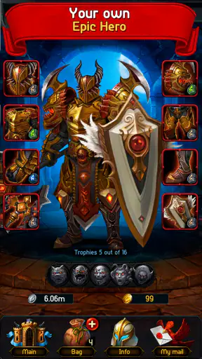 Godlands - Epic Heroes screenshot