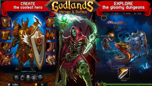 Godlands - Epic Heroes screenshot
