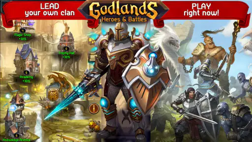 Godlands - Epic Heroes screenshot