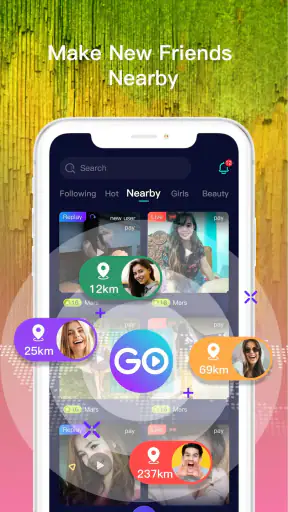 GOGO LIVE Streaming Video Chat screenshot