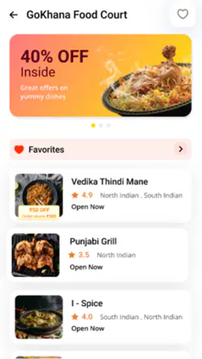 GoKhana - Food Court Ordering screenshot