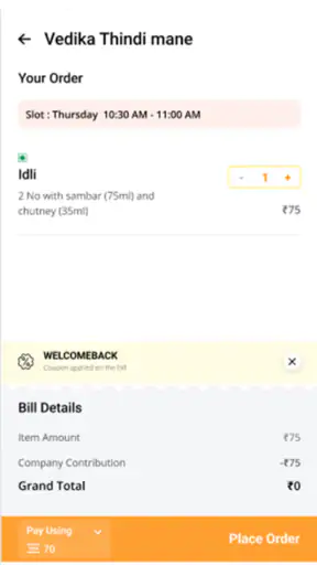 GoKhana - Food Court Ordering screenshot
