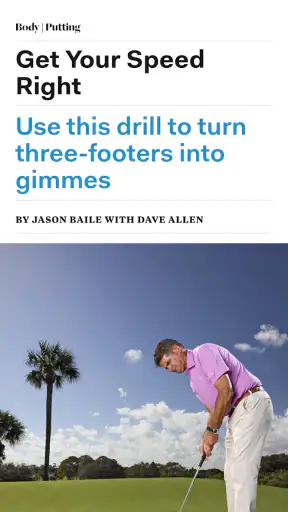 Golf Digest Magazine screenshot