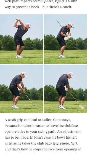 Golf Digest Magazine screenshot