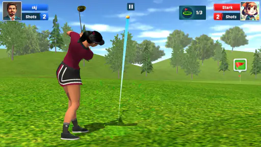 Golf Masters 3D: Android TV screenshot