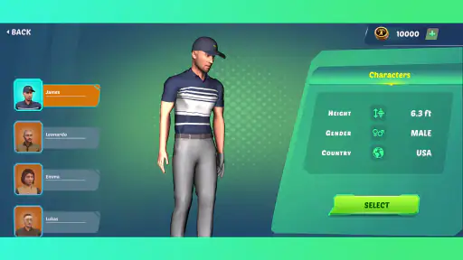 Golf Masters 3D: Android TV screenshot
