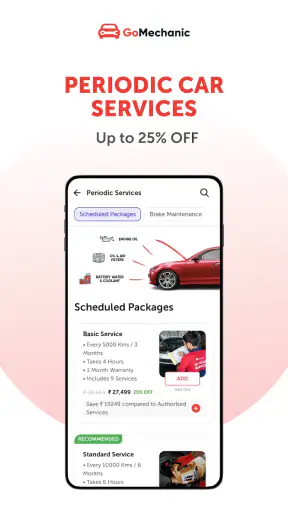 GoMechanic Car Services & More screenshot