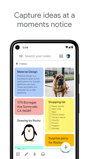 Google Keep - नोट और सूचियां screenshot