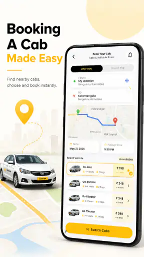 GoRide: Cab, Bike Taxi & Pool screenshot