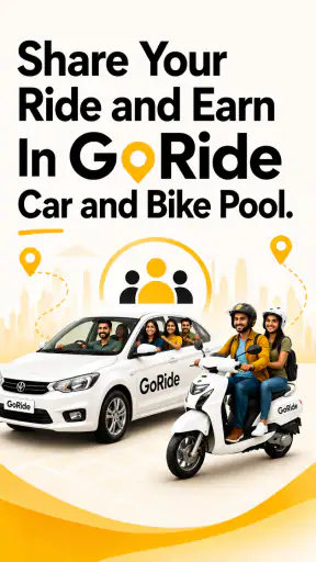 GoRide: Cab, Bike Taxi & Pool screenshot