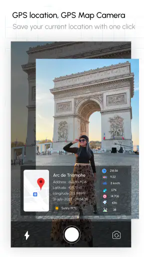GPS Camera - GPS Stamp On Map screenshot