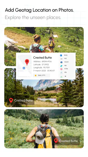 GPS Camera - GPS Stamp On Map screenshot