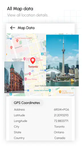 GPS Camera - GPS Stamp On Map screenshot