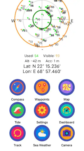 Gps Fishing RAHI screenshot