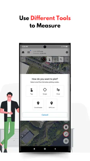 GPS Land Measurement & Survey screenshot