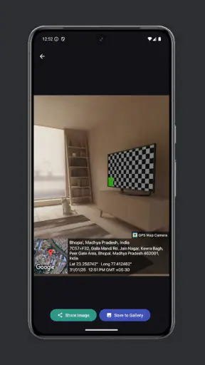 GPS Map Camera Editor screenshot