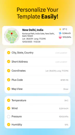 GPS Map Camera - Geo Stamp screenshot