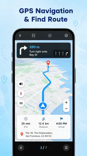 GPS Map Camera& GPS Navigation screenshot