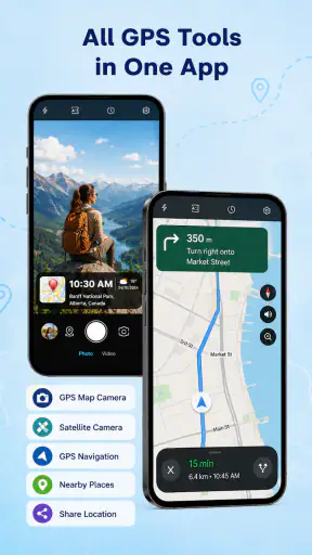 GPS Map Camera& GPS Navigation screenshot