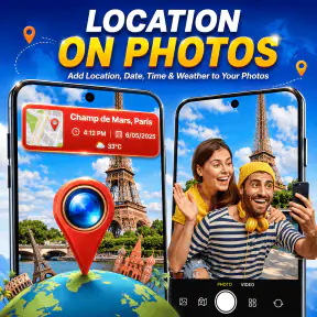 GPS Map Camera, Photo Stamp screenshot