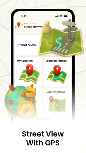 GPS Map: Street View screenshot