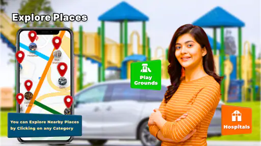 GPS Map Voice Navigation Route screenshot