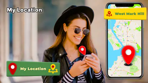 GPS Map Voice Navigation Route screenshot