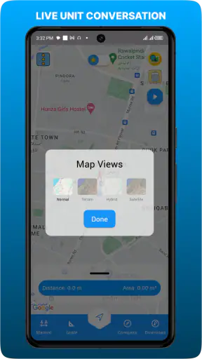 GPS भूमि क्षेत्र माप screenshot