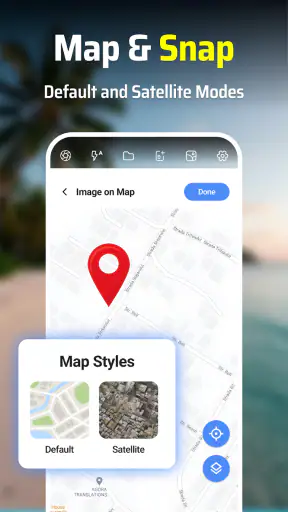 GPS मैप कैमरा: टाइमस्टैम्प कैम screenshot