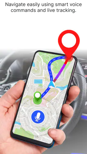 GPS वॉइस नेविगेशन अर्थ मैप screenshot