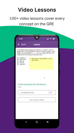 GRE Prep & Practice by Magoosh screenshot