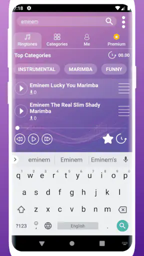 Great Ringtones for Android screenshot