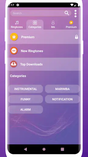 Great Ringtones for Android screenshot