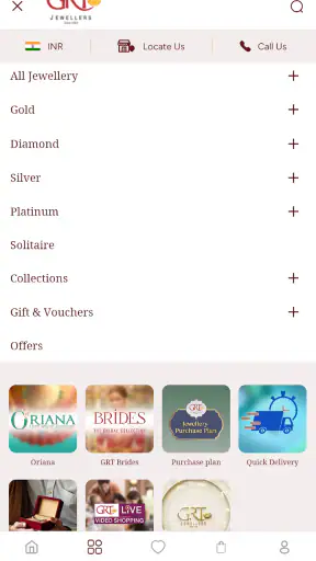 GRT Jewellers Online Shopping screenshot