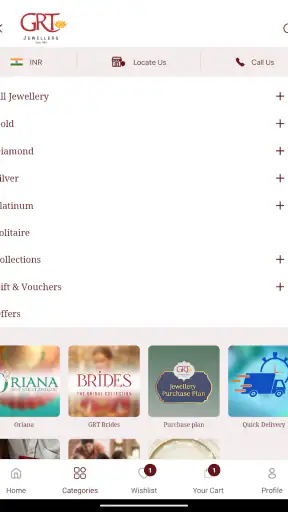 GRT Jewellers Online Shopping screenshot