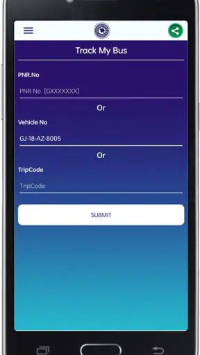 GSRTC screenshot