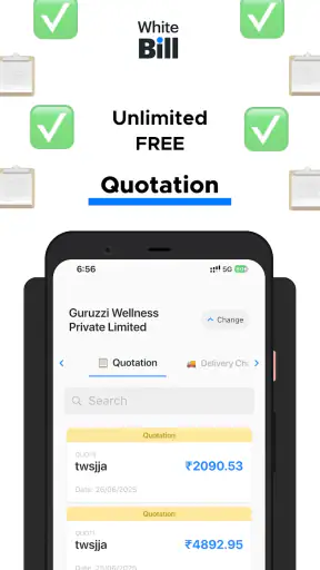GST Billing Invoice Maker App screenshot