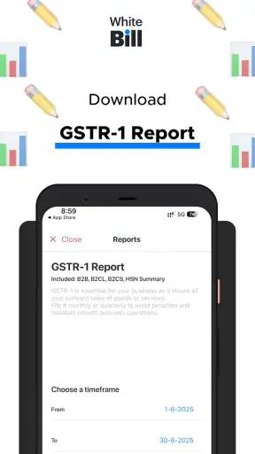 GST Billing Invoice Maker App screenshot