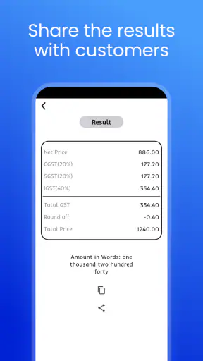 GST Calculator India screenshot