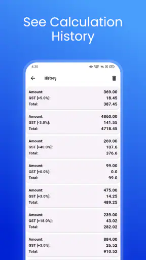 GST Calculator India screenshot