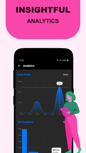 Gst invoice and billing app screenshot
