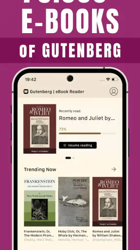 Gutenberg | eBook Reader screenshot