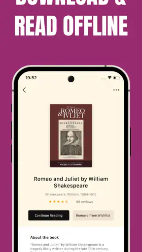 Gutenberg | eBook Reader screenshot