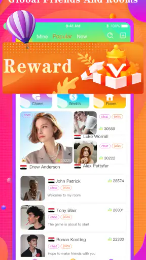 Hafla - Group Voice Chat Room screenshot