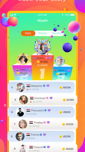 Hafla - Group Voice Chat Room screenshot