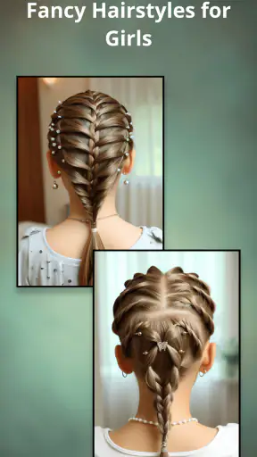 Hairstyles for short hair Girl screenshot